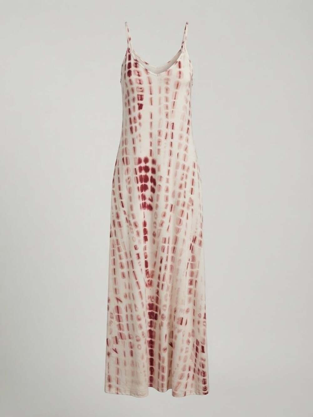 Ours Fashion Womens Summer Boho Beachy Tie Dye Strap Maxi Dress medium